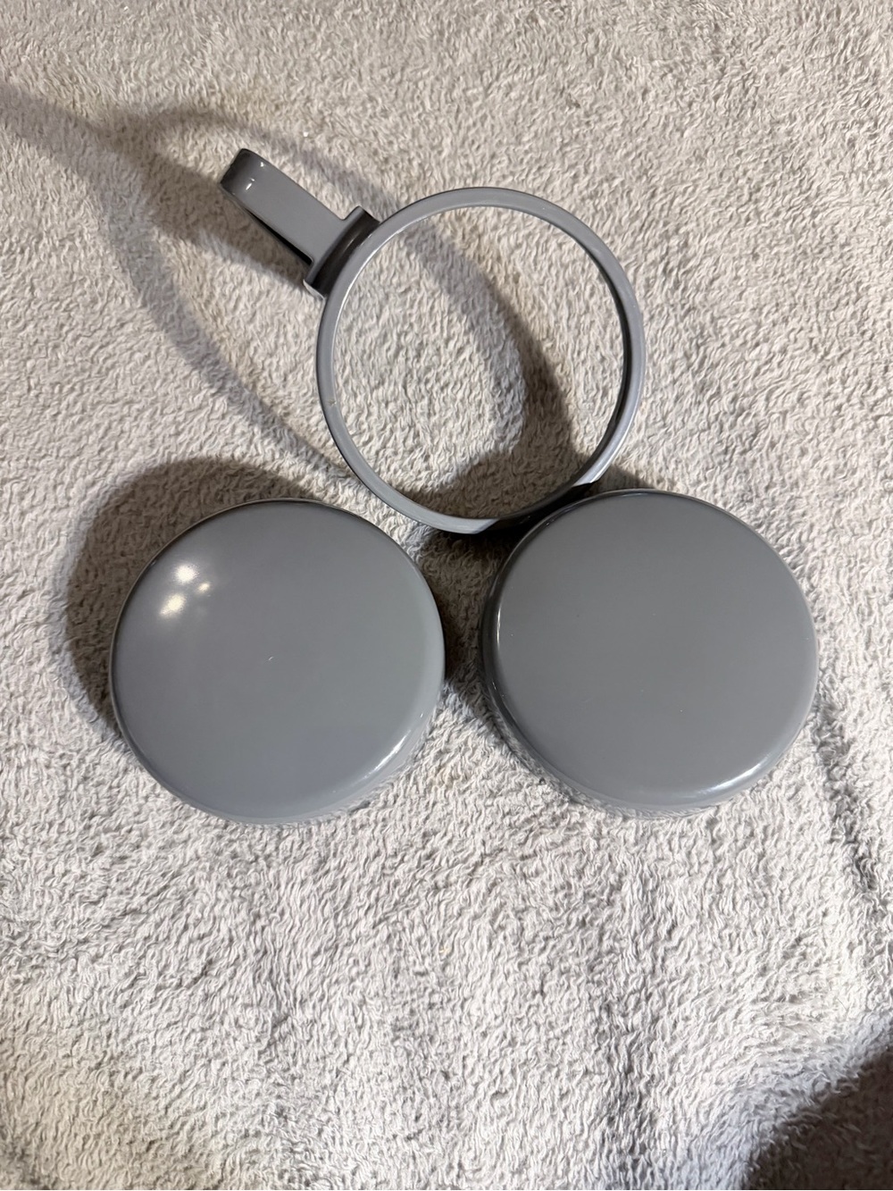 NutriBullet Replacement Cup Ring, Handle, And 2 Lids